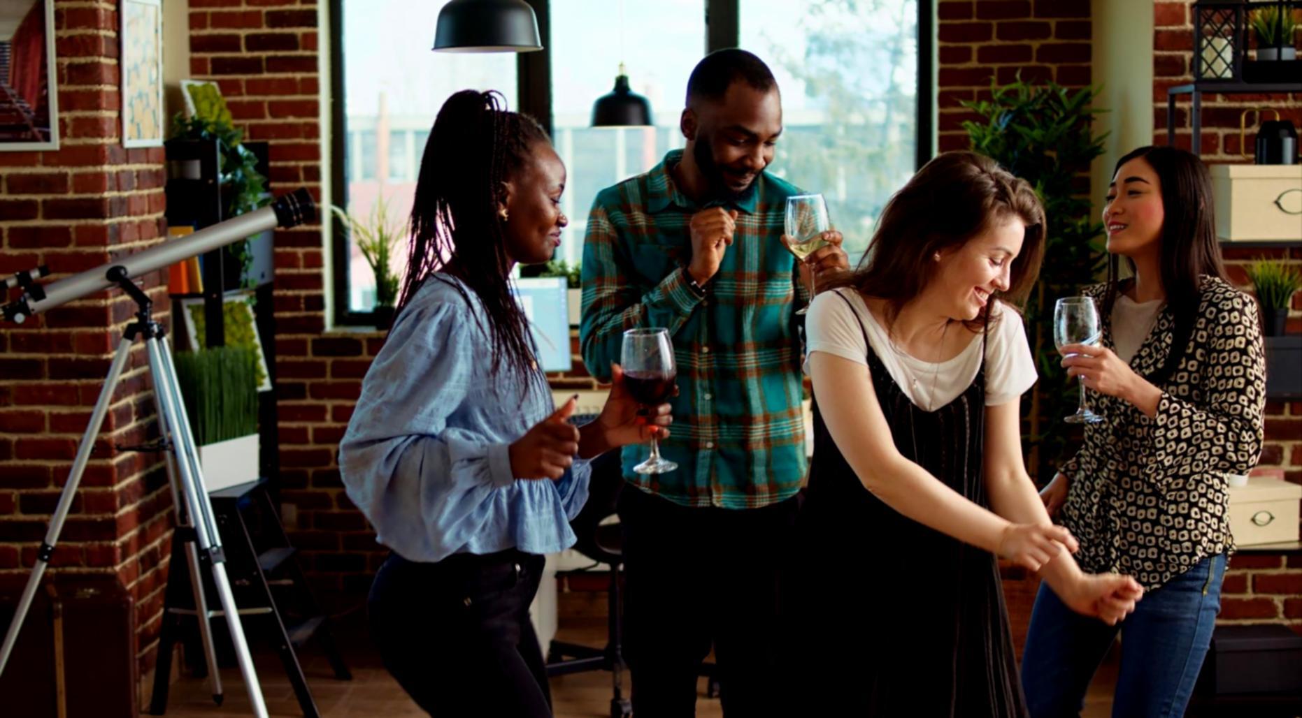 Workspace with financial planning tools and laptop showing budget tracking
