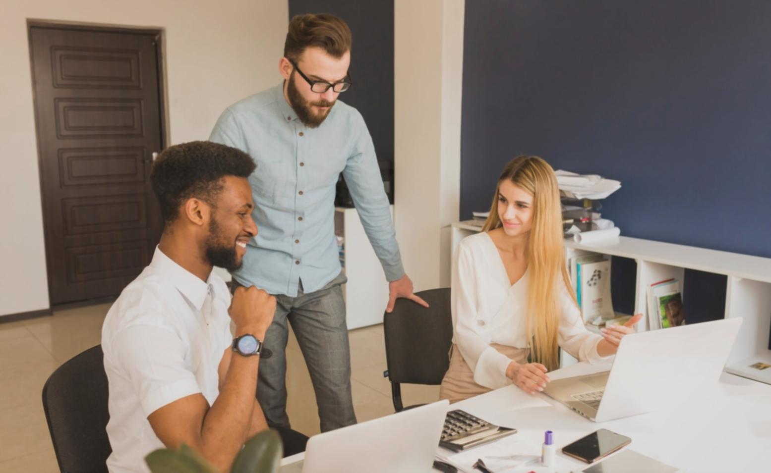 Financial planning session with charts and analysis materials