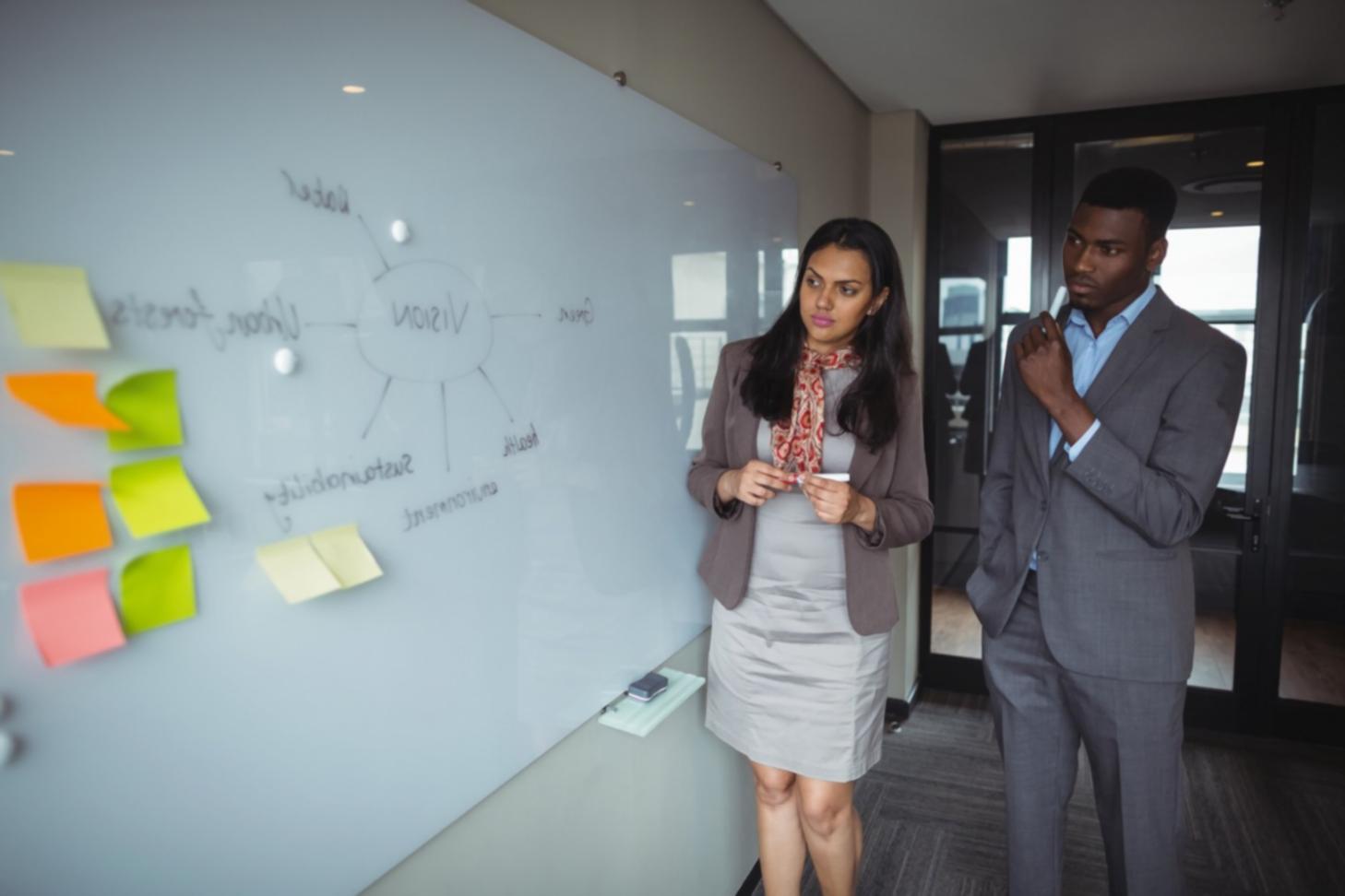 Detailed financial planning materials showing budget allocation methods